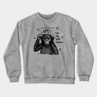 Spirit Animal - Monkey Crewneck Sweatshirt